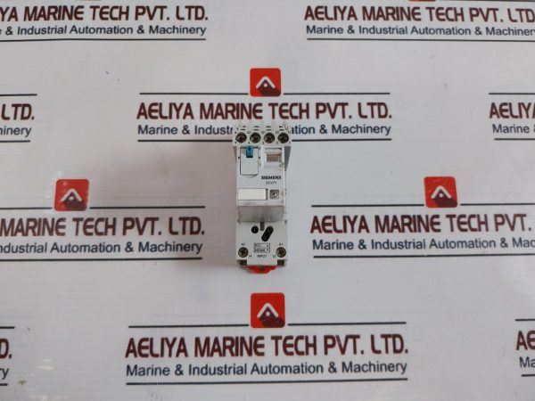 Siemens 3tx7144-4e5 Relay With Socket Base 24vdc