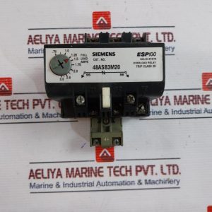 Siemens 48asb3m20 Solid-state Overload Relay 600 V