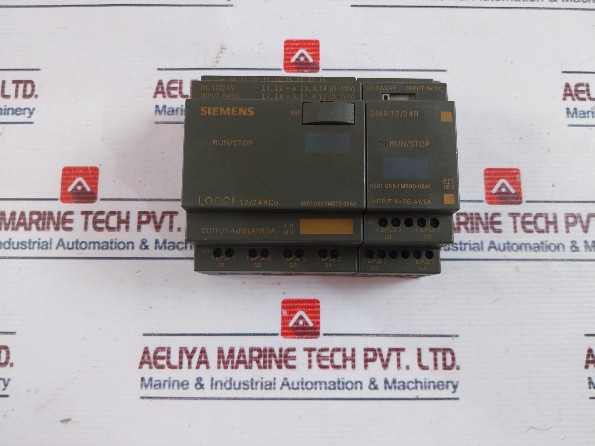 Siemens 6ed1 052-2md00-0ba6 Plc Module 24v