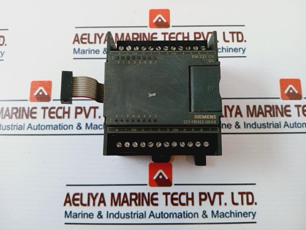 Siemens 6es7 221-1bh22-0xa8 Digital Input Module 30v