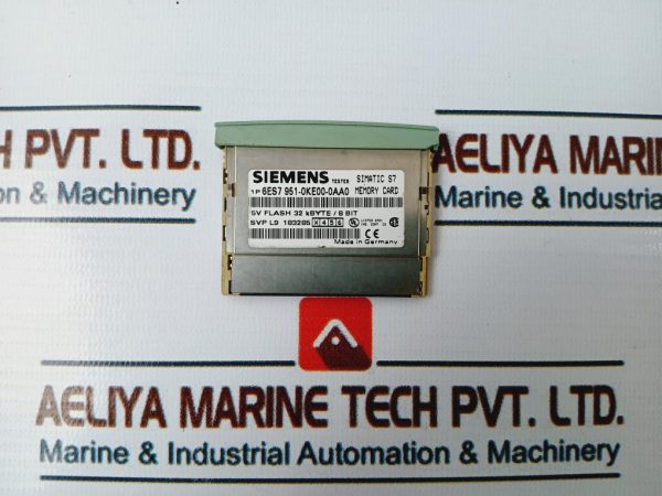 Siemens 6es7 951-0ke00-0aa0 Memory Card