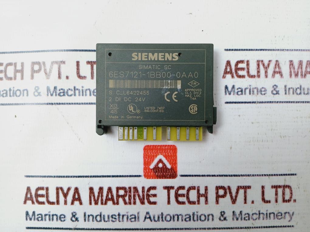 Siemens 6es7121-1bb00-0aa0 Digital Input Module 24v