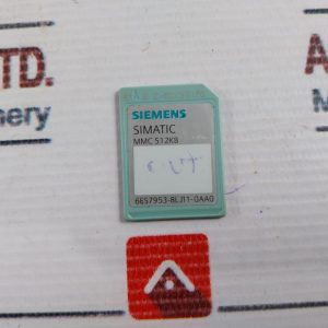 Siemens Simatic 6es7953-8lj11-0aa0 Micro Memory Card 512kb