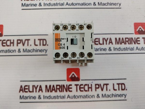 Sprecher+schuh Cs4-40e Contactor 600v