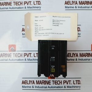 Square D Qo-320 Circuit Breaker 240v