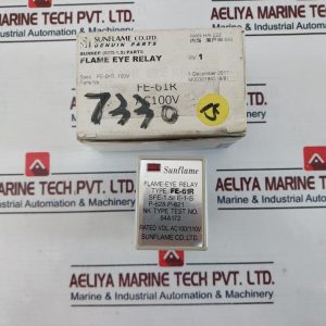 Sunflame Fe-61r Flame-eye Relay 110v