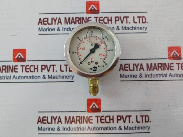 Tecsis 0-860 Psi Bar Pressure Gauge