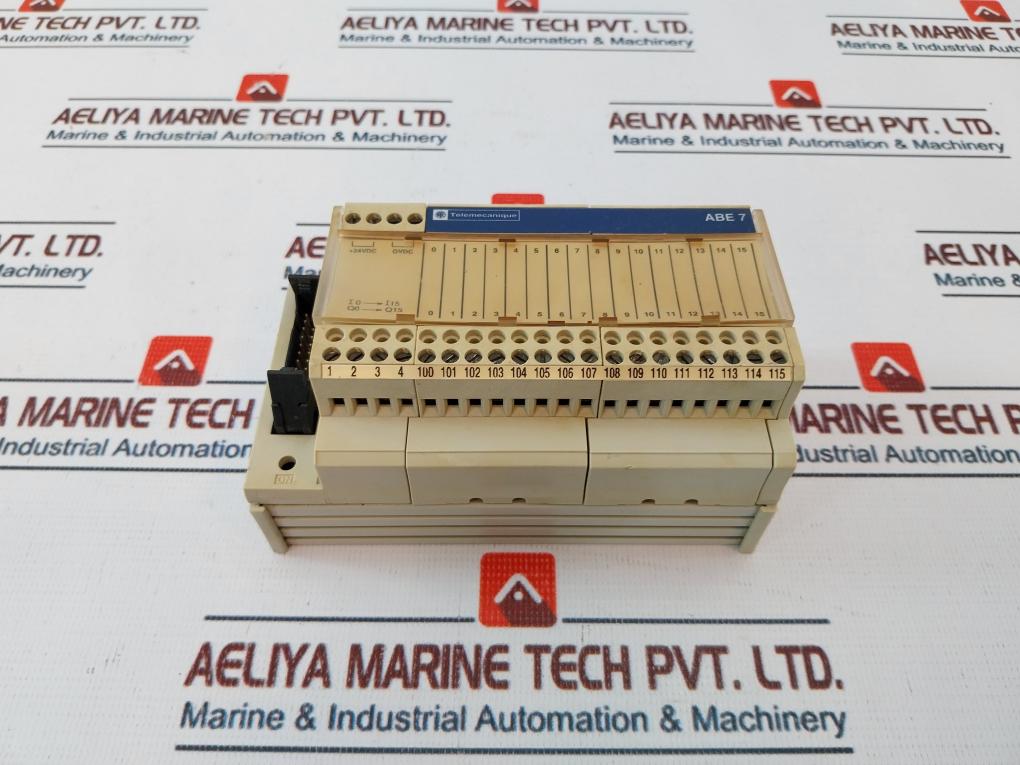 Telemecanique Abe7-h16r10 Digital Inout Connection Base Module