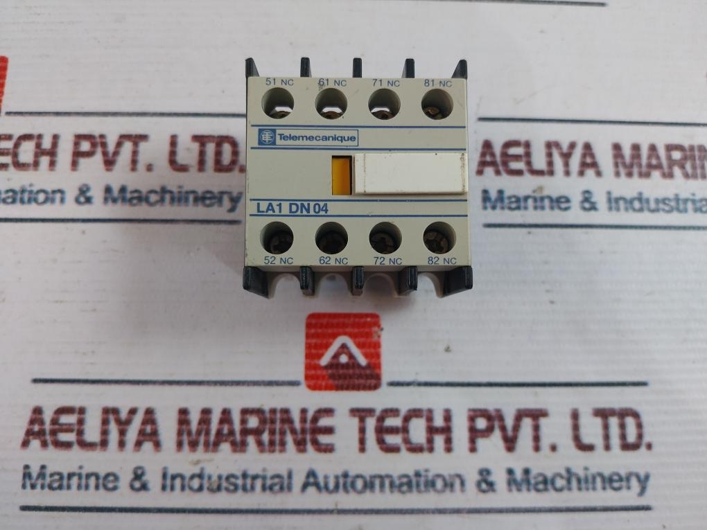 Telemecanique La1 Dn 04 Auxiliary Contact Block 660v