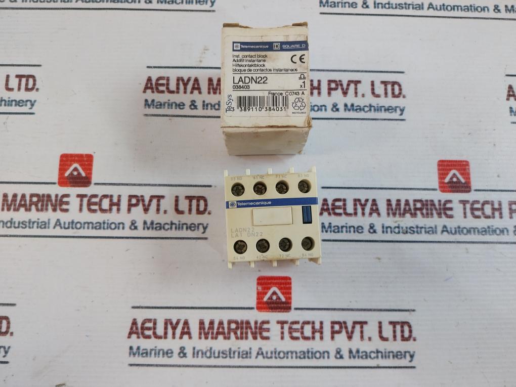 Telemecanique Ladn22 Instant Contact Block 690v