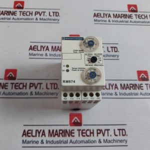 Telemecanique Rm874 Rele Control Temp. Motor 230v