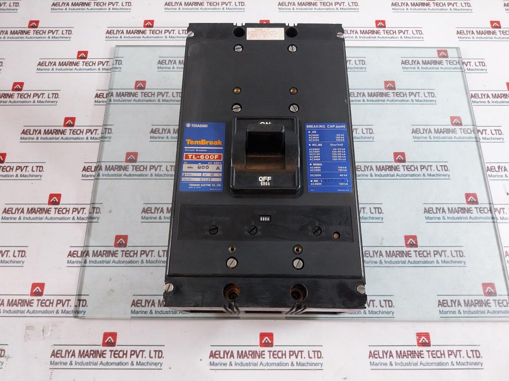 Terasaki Electric Tl-600f Circuit Breaker 690v