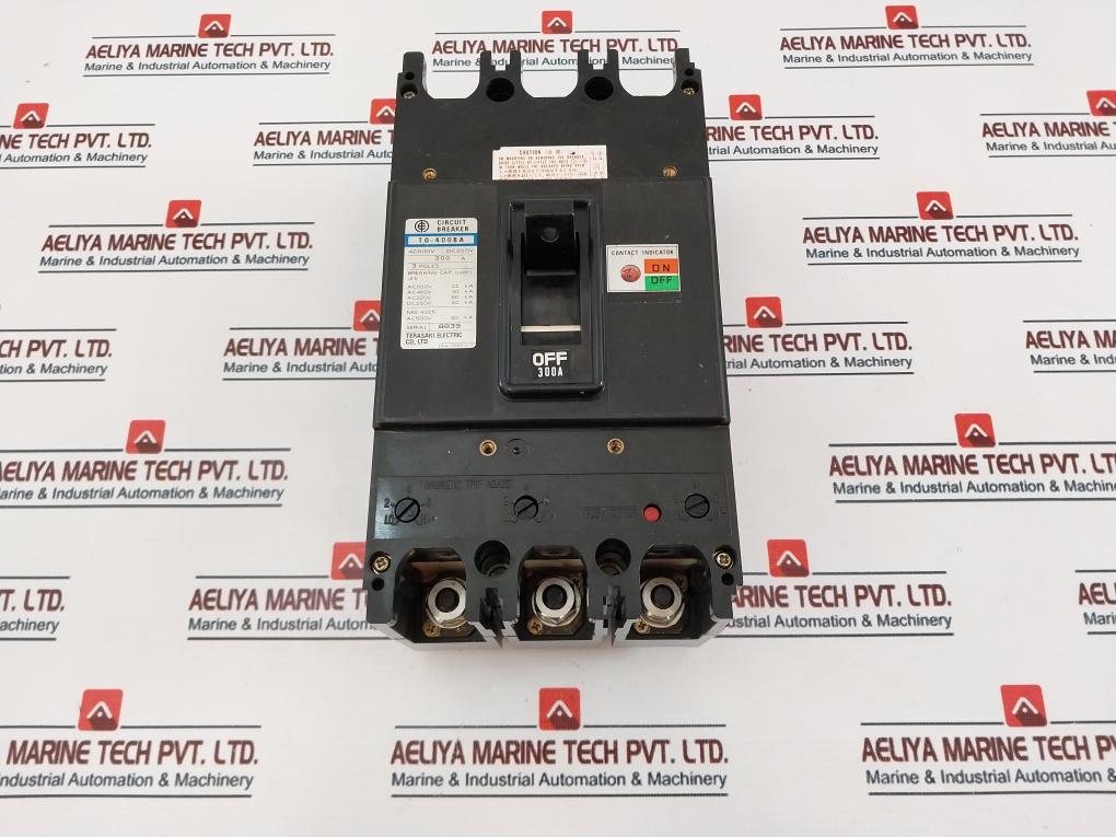 Terasaki Electric To-400ba Circuit Breaker 250v