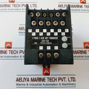 Toyo Keiki Egm-23a 3 Phase 3 Wire Watt Transducer 110v