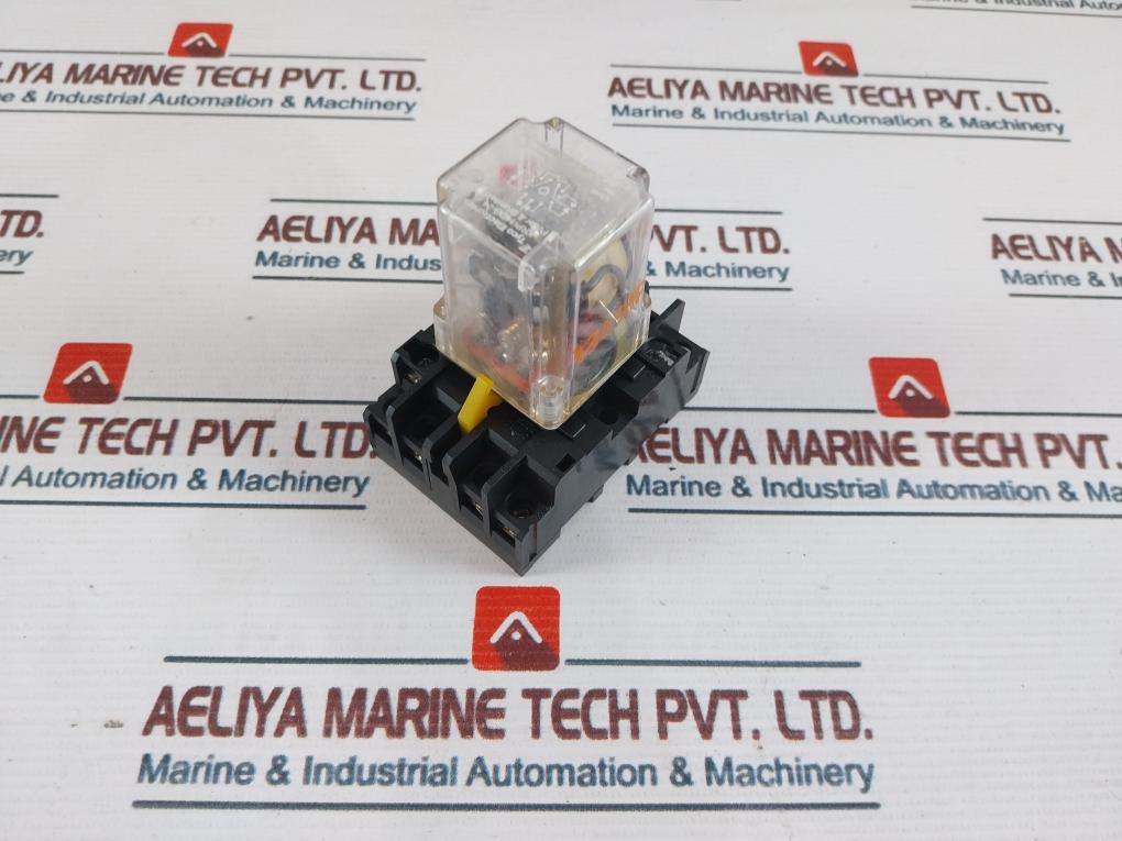 Tyco Electronics Krp-14dg-24 Relay With Base 24vdc - Image 3