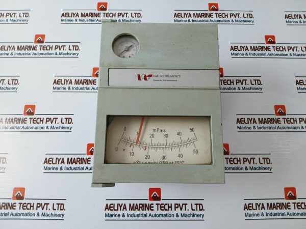 Vaf Instruments 603-c3y Meter 20 Psi