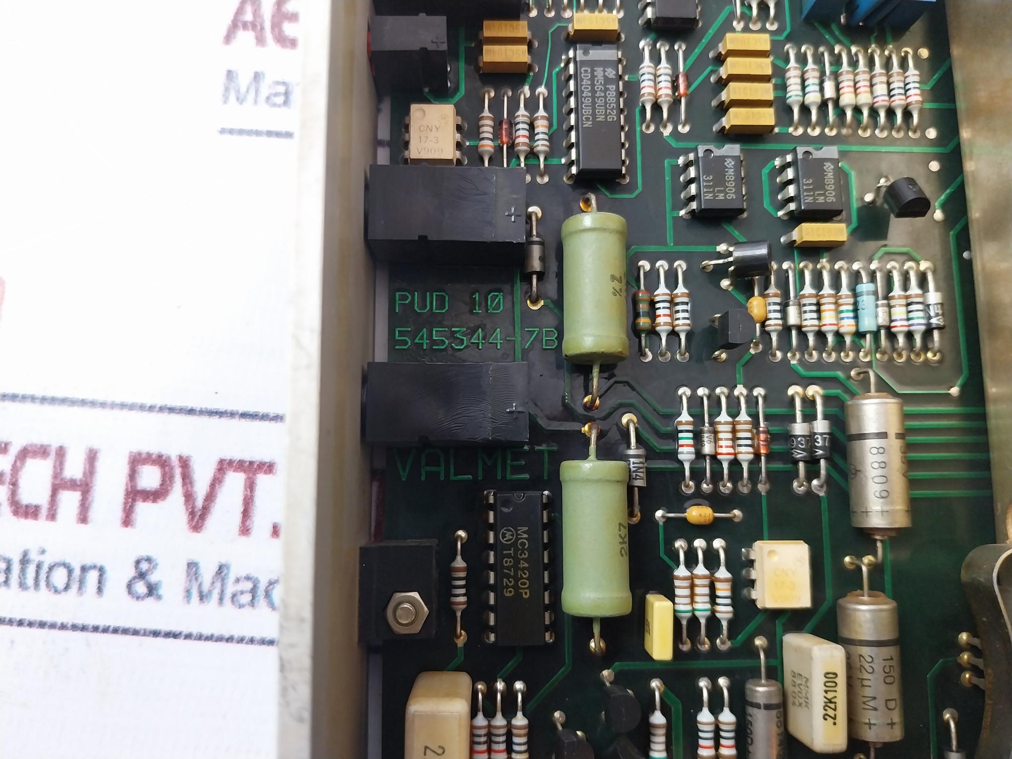 Valmet Automation M851361 M1 Pcb Board - Image 4