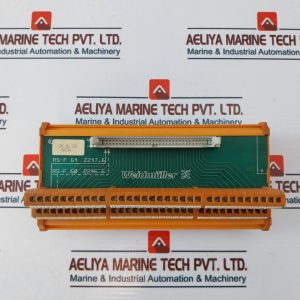 Weidmuller Rs-f 64 2247.6 Pin Terminal Block
