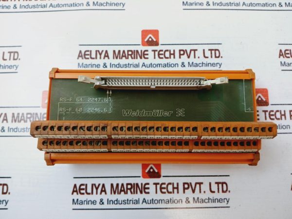 Weidmuller Rs-f 64 2247.6 Terminal Block