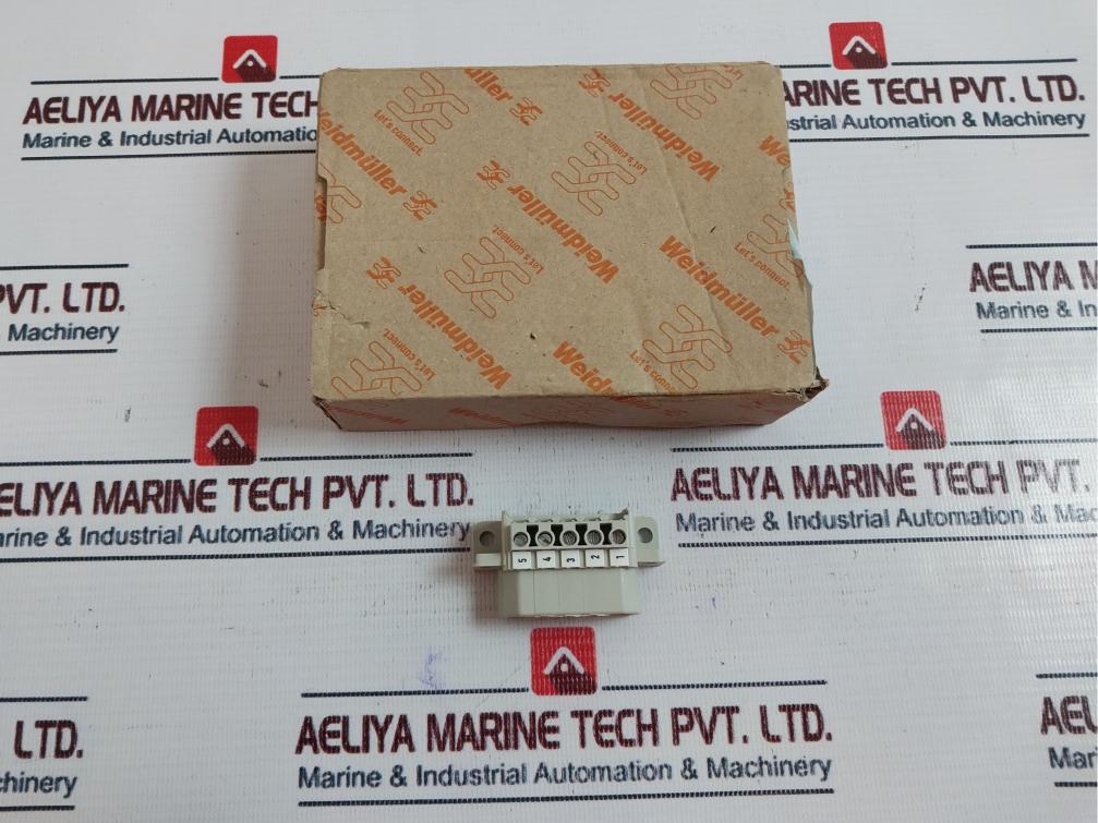 Weidmuller Stv S 5 Ss Pcb Plug-in Connector 500v