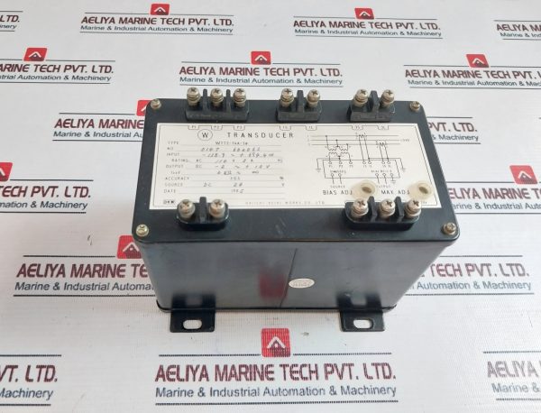 Daiichi Keiki Works Wtt2-74a-3ø Transducer 110v