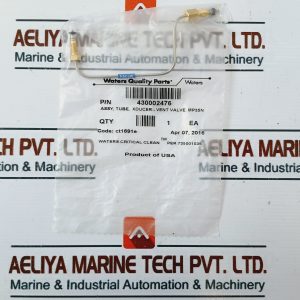 Waters 430002476 Xducer-vent Valve Tube Assy