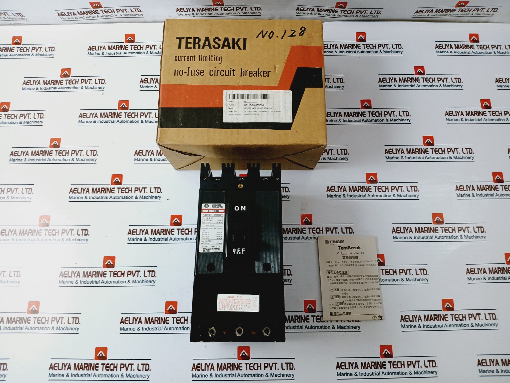 Terasaki Tl-100c No-fuse Circuit Breaker 480v