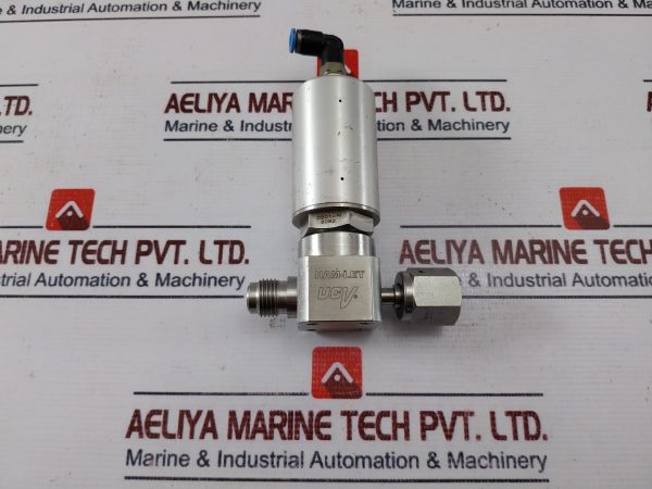 Ham-let Hm20-4vkc-gf4m4-sp-300psi Pneumatic Diaphragm Valve - Image 4