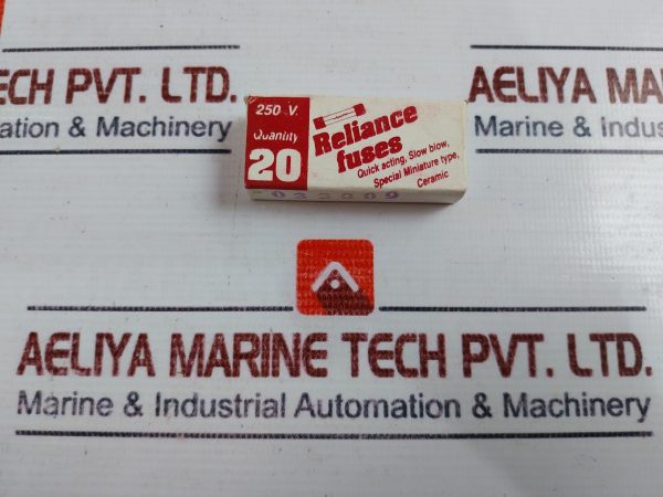 Reliance Electronics Rqb Fuse 250v