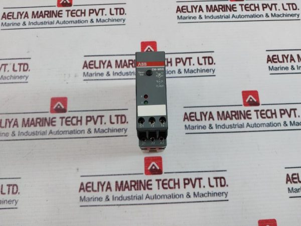 Abb Cm-mss Thermistor Motor Protection Monitoring Relay 240v