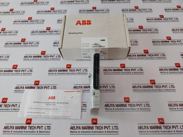 Abb Do01 Symphony Plus Digital Output Module 24v