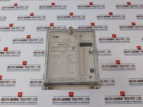 Abb Spam 150 C Protection Relay