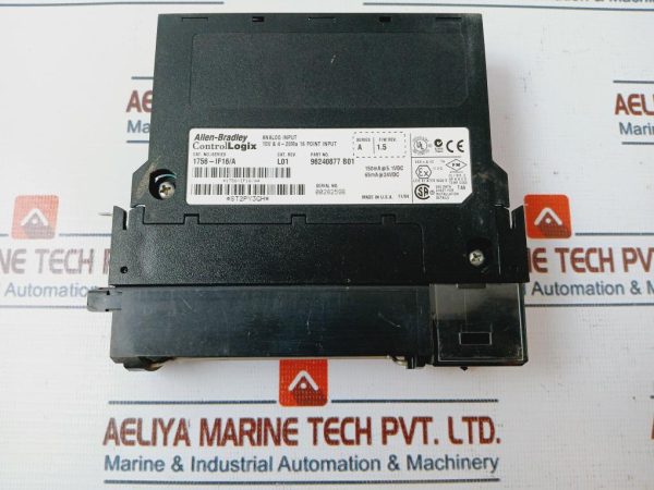 Allen-bradley 1756-if16 Control Logix Analog Input Module 24v