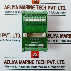 Alstom Controls Mae 00-05 Analog Voltage Io Termination Panel