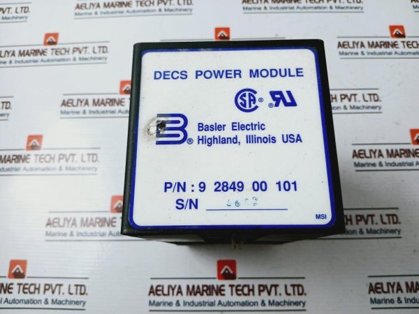 Basler Electric 9 2849 00 101 Decs Power Module
