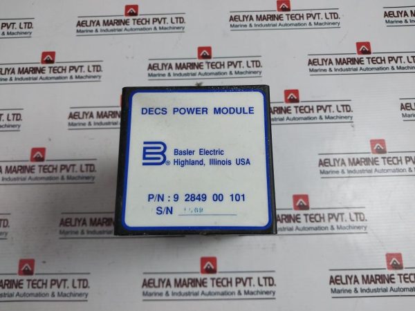 Basler Electric 9 2849 00 101 Power Module