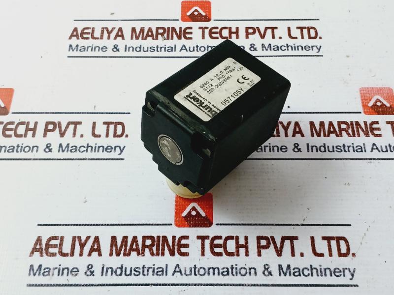 Burkert 0290 A 12,0 Nbr Ms Solenoid Valve 230v - Image 3