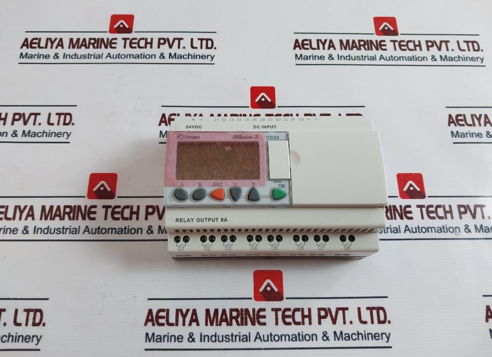 Crouzet Cd20 Programmable Logic Controller 24vdc