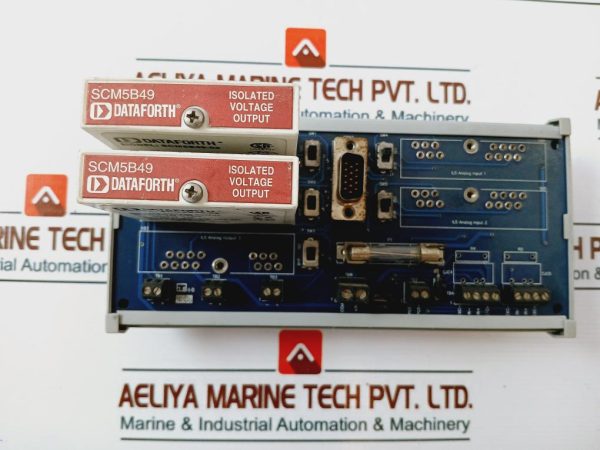 Dataforth Scm5b49-05 Isolated Voltage Output Signal Panel 10v