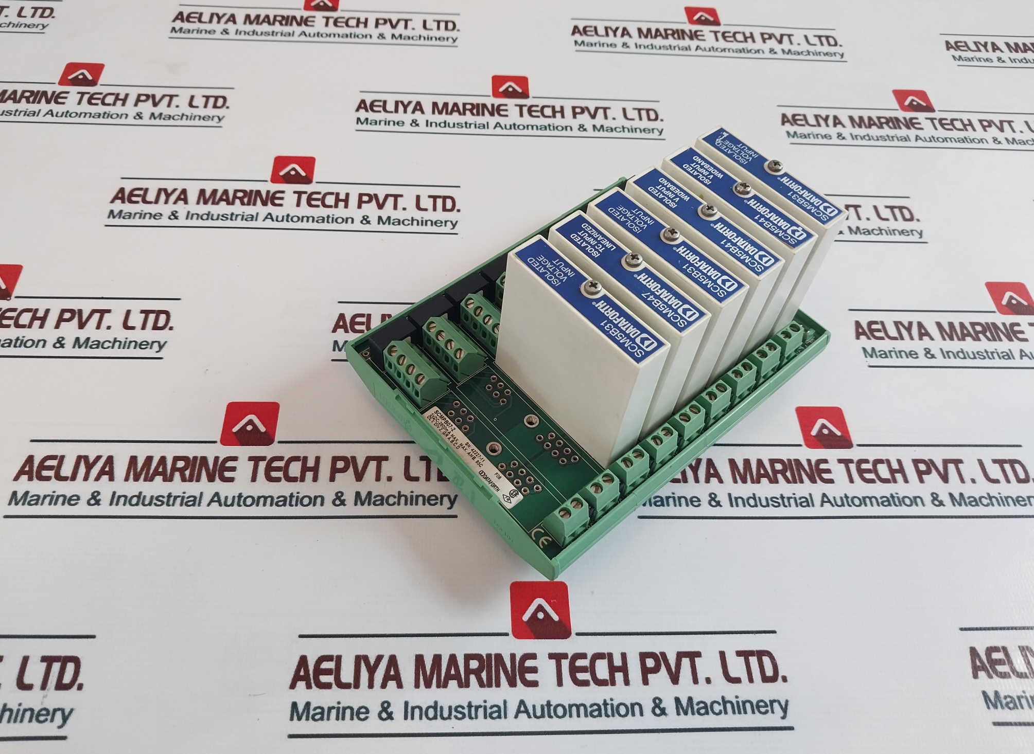 Dataforth Scmpb07-2 Isolated Voltage Input Module Backpanel - Image 3