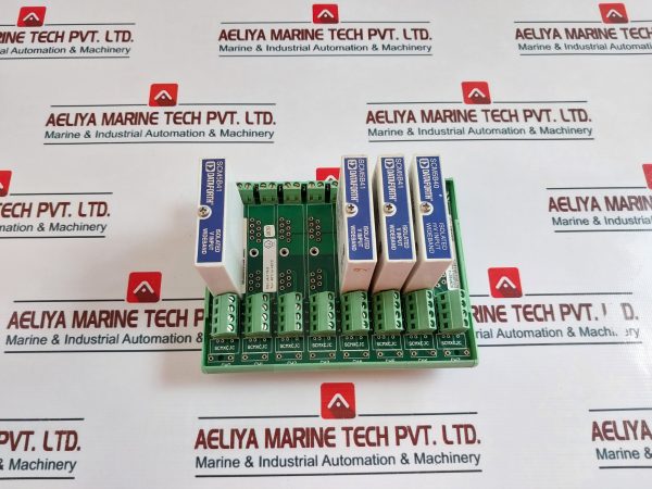 Dataforth Scmpb07-3 8 Channel Backpanel Wanalog Voltage Input Module