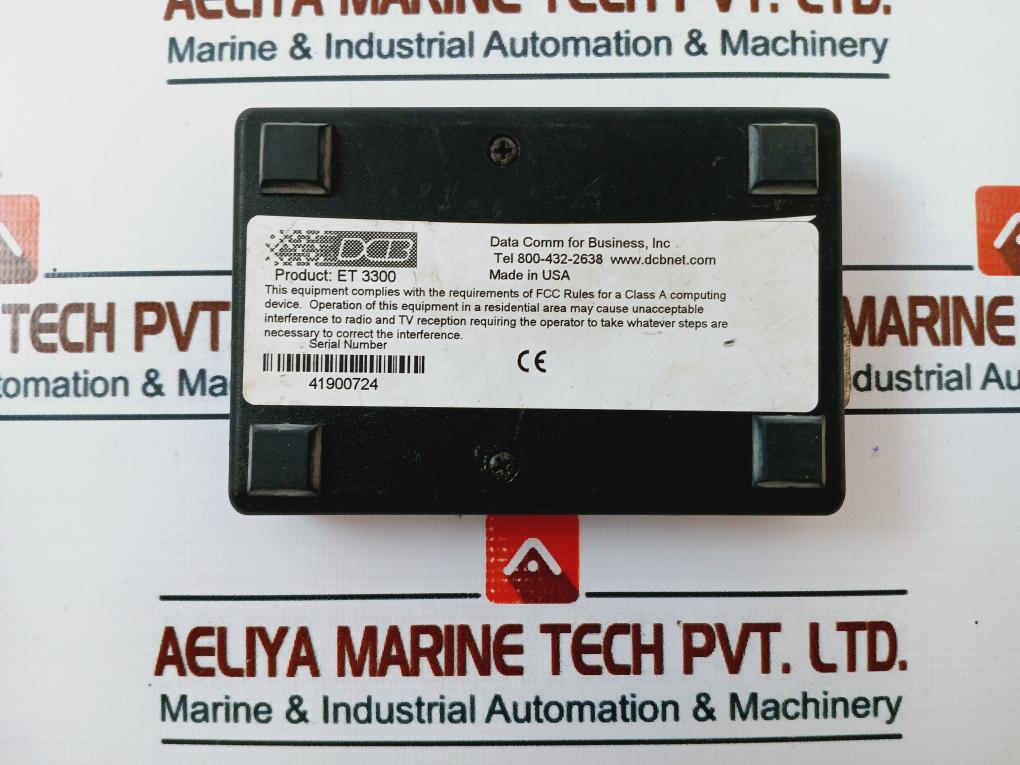 Dcb Et 3300 Ethernet Tunnel Bridge Appliance 6v - Image 4