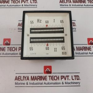 Deif 55-65 Hz Double Frequency Meter 440v