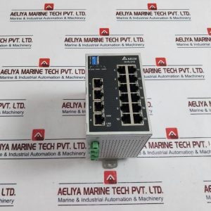 Delta Dvs-016w01 Industrial Ethernet Switch 48v