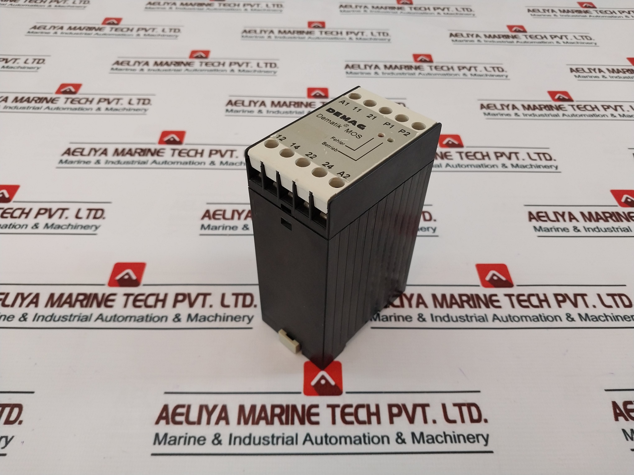 Demag Dematik Mos 46935546 Motor Protection Relay 24v - Image 3