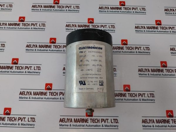 Electronicon E50.r16-204n10 Capacitor 1100v