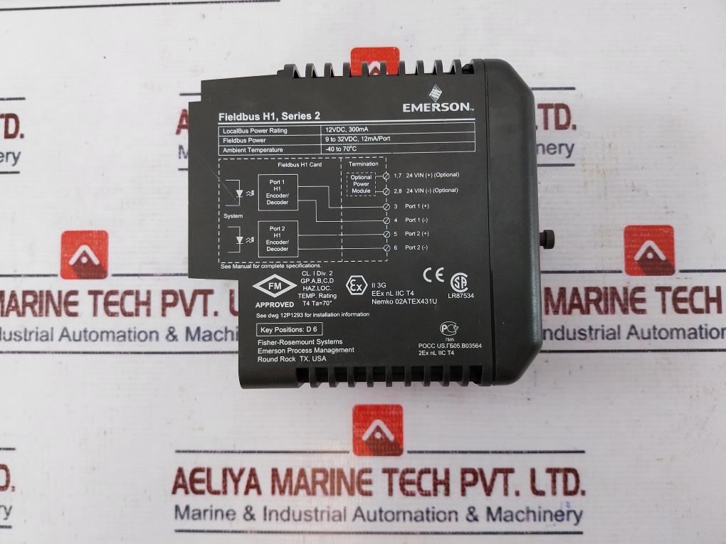 Emerson Kj3242x1-ba1 Channels Discrete Output Module 32vdc - Image 4