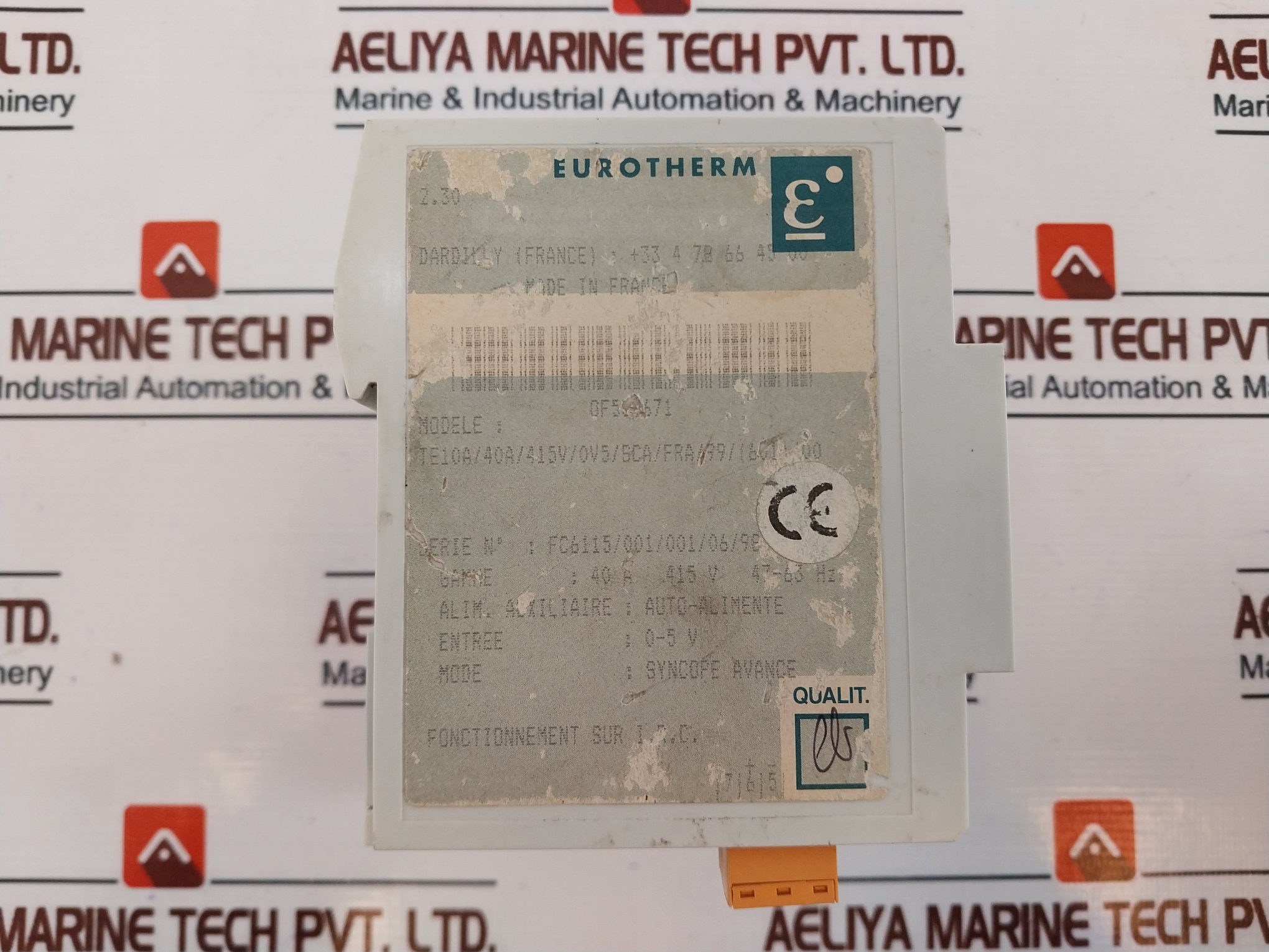 Eurotherm Te10a/40a/415v/0v5/sca/fra/99/(601)/00 Controller 415v - Image 4