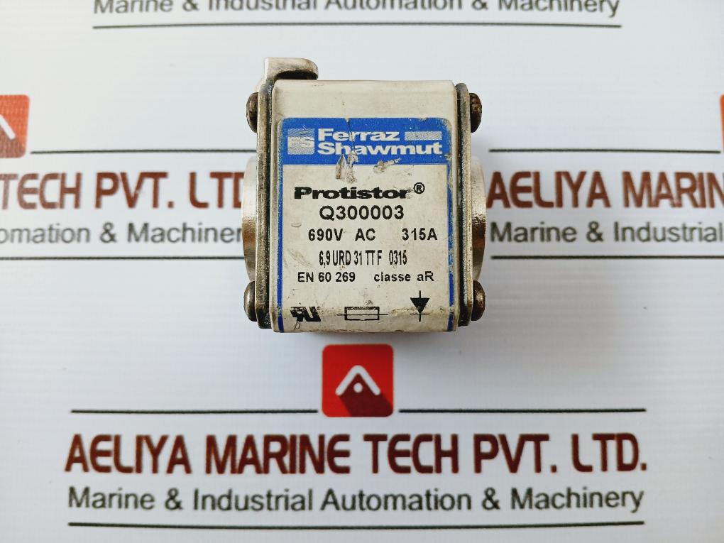 Ferraz Shawmut Q300003 Square Body Fuse Protistor 690v