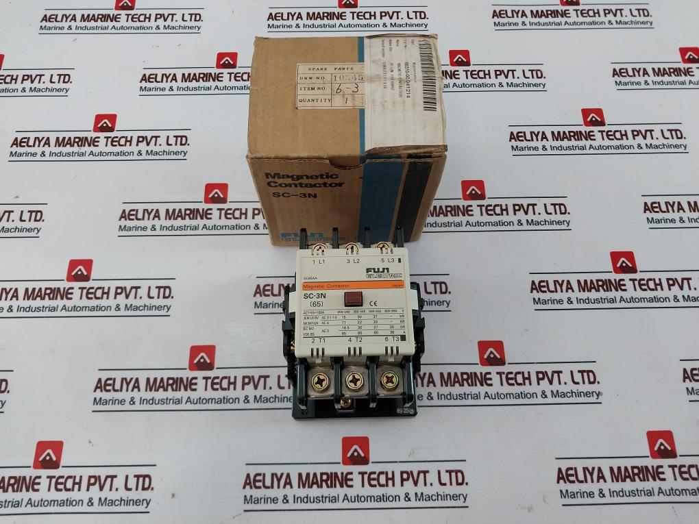 Fuji Electric Sc-3n (65) Magnetic Contactor 110v